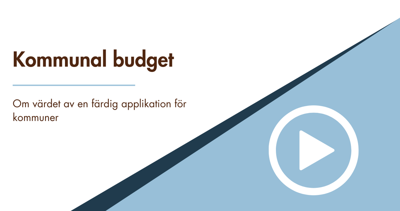 Kommunal Budget Videoarkiv