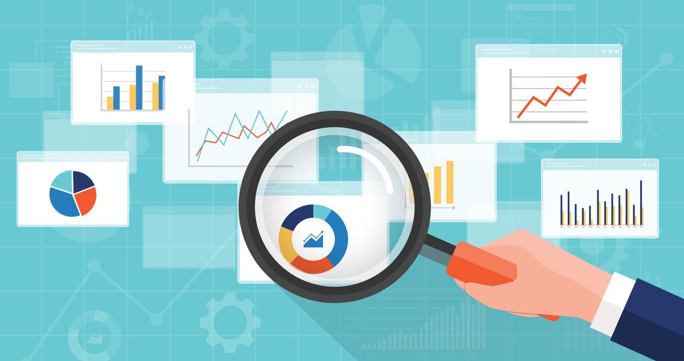 Dashboard med analysverktyg från Hypergenes planeringssystem – visualisering av nyckeltal, rapporter och realtidsdata för strategiskt beslutsstöd.
