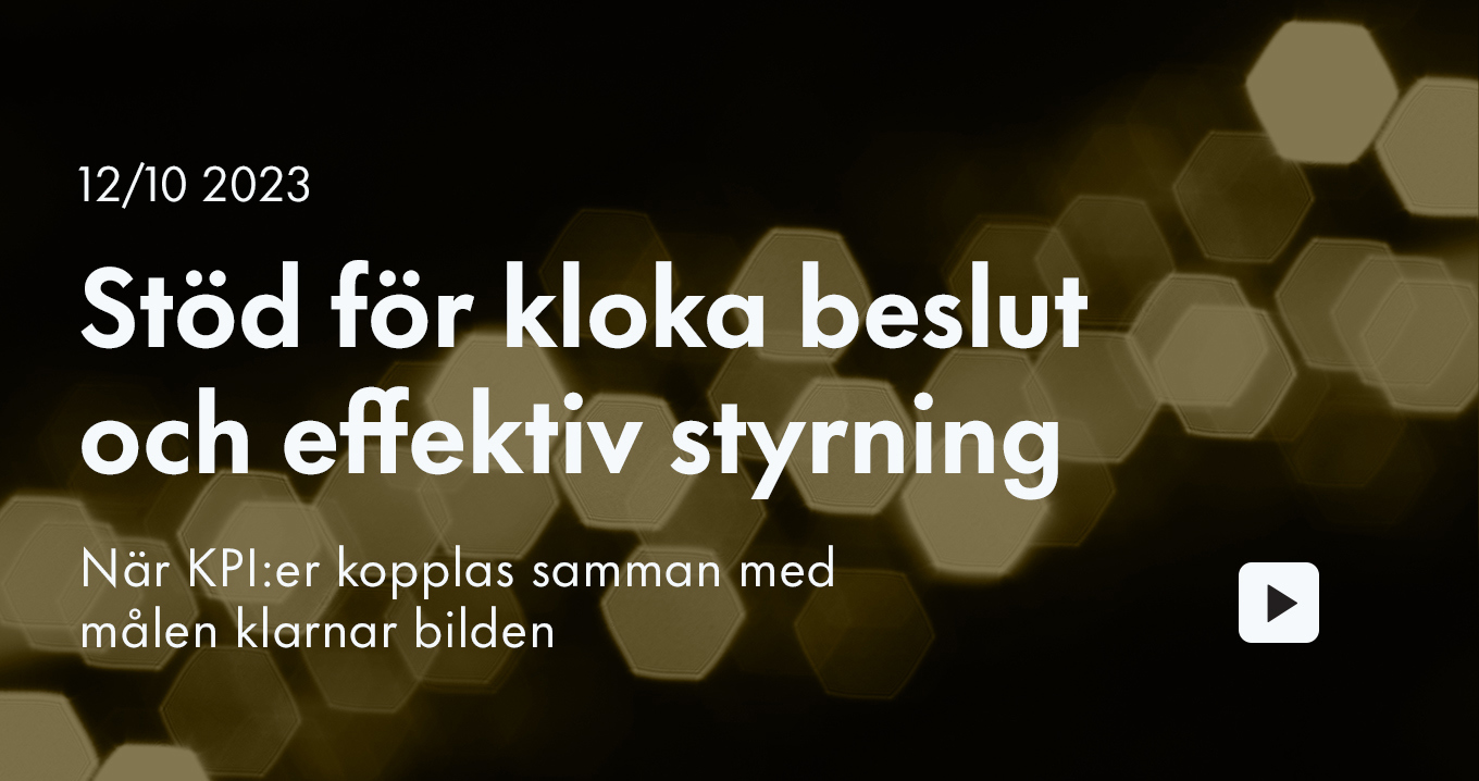 Webinar: KPI-styrning för privat sektor