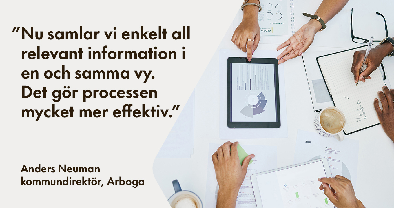 Anders Neuman, kommundirektör Arboga